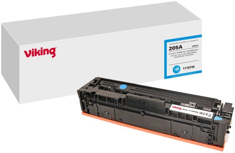 Viking 205A Kompatibel HP Tonerkartusche CF531A Cyan