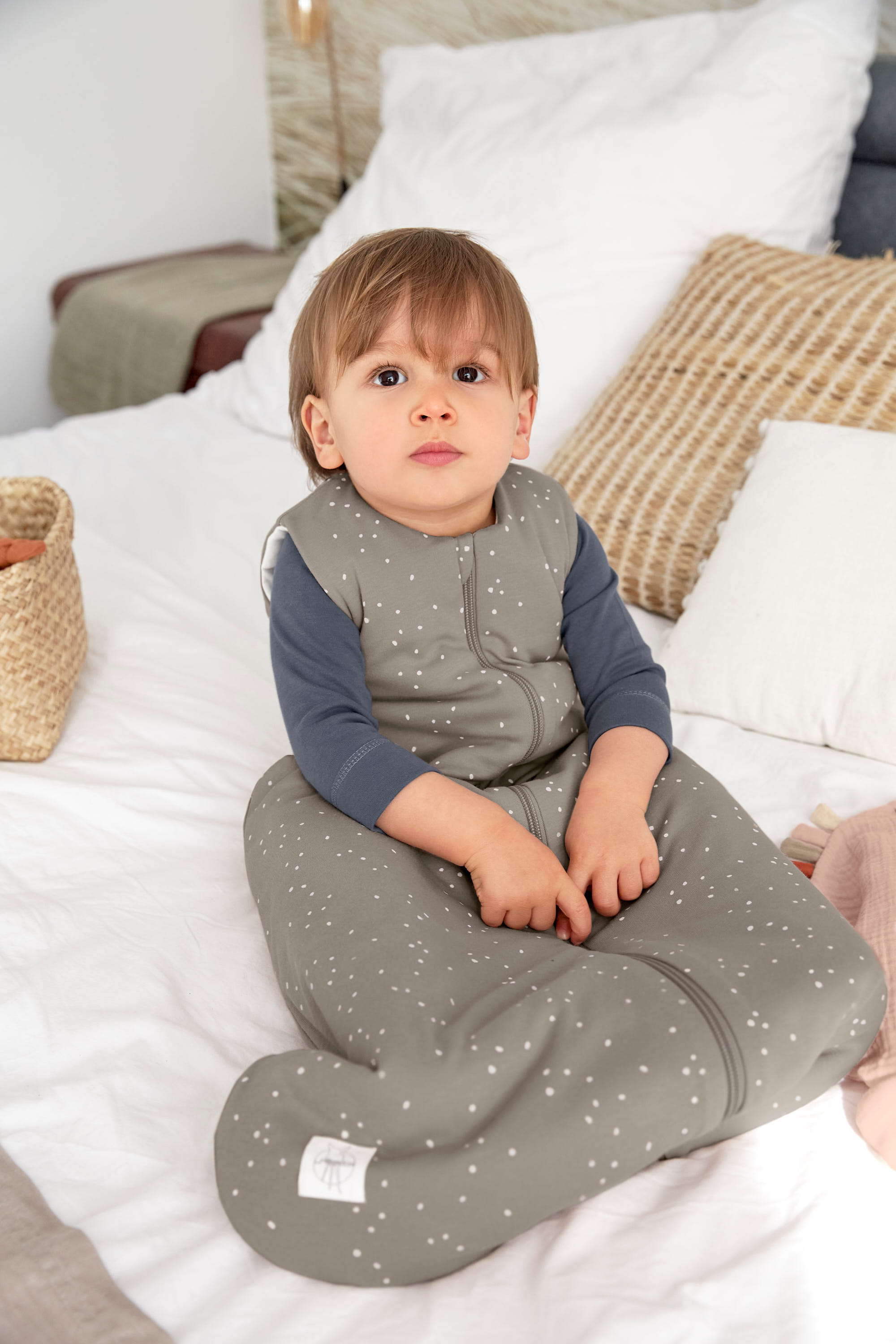 Babyschlafsack 2,5 TOG - Sprinkle Taupe