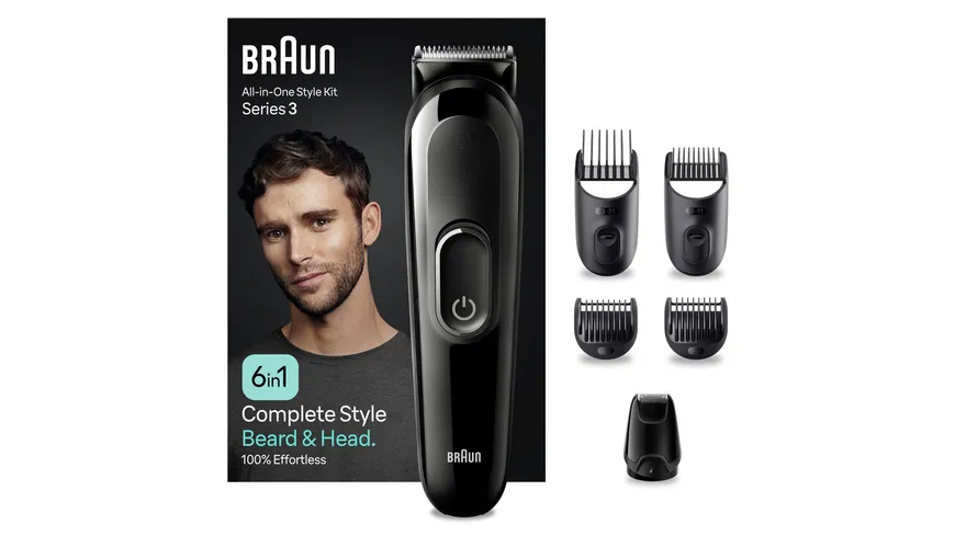 BRAUN Multi-Grooming-Kit 6-in-1 Series 3 MGK3410