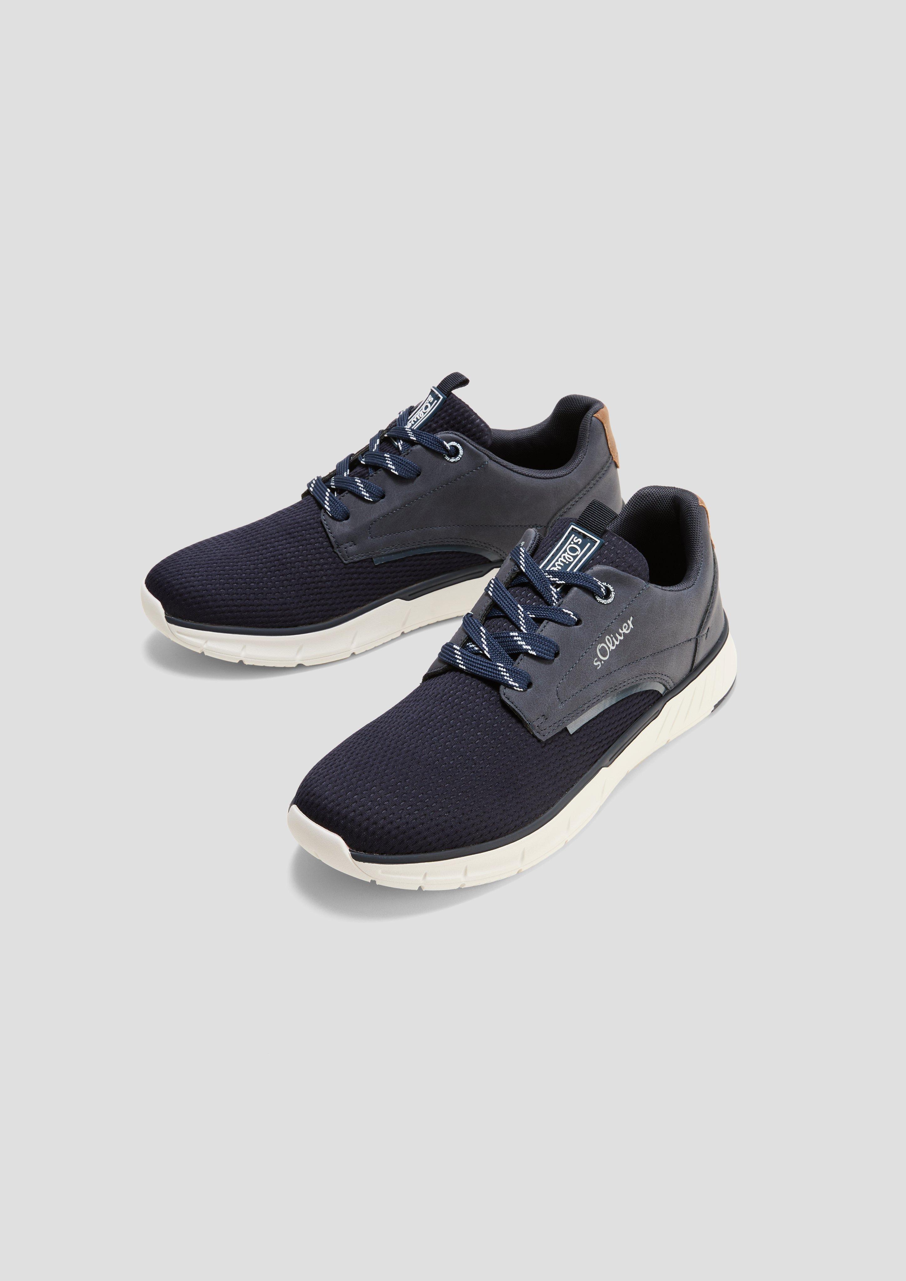 Sneaker im Materialmix  6008807-805