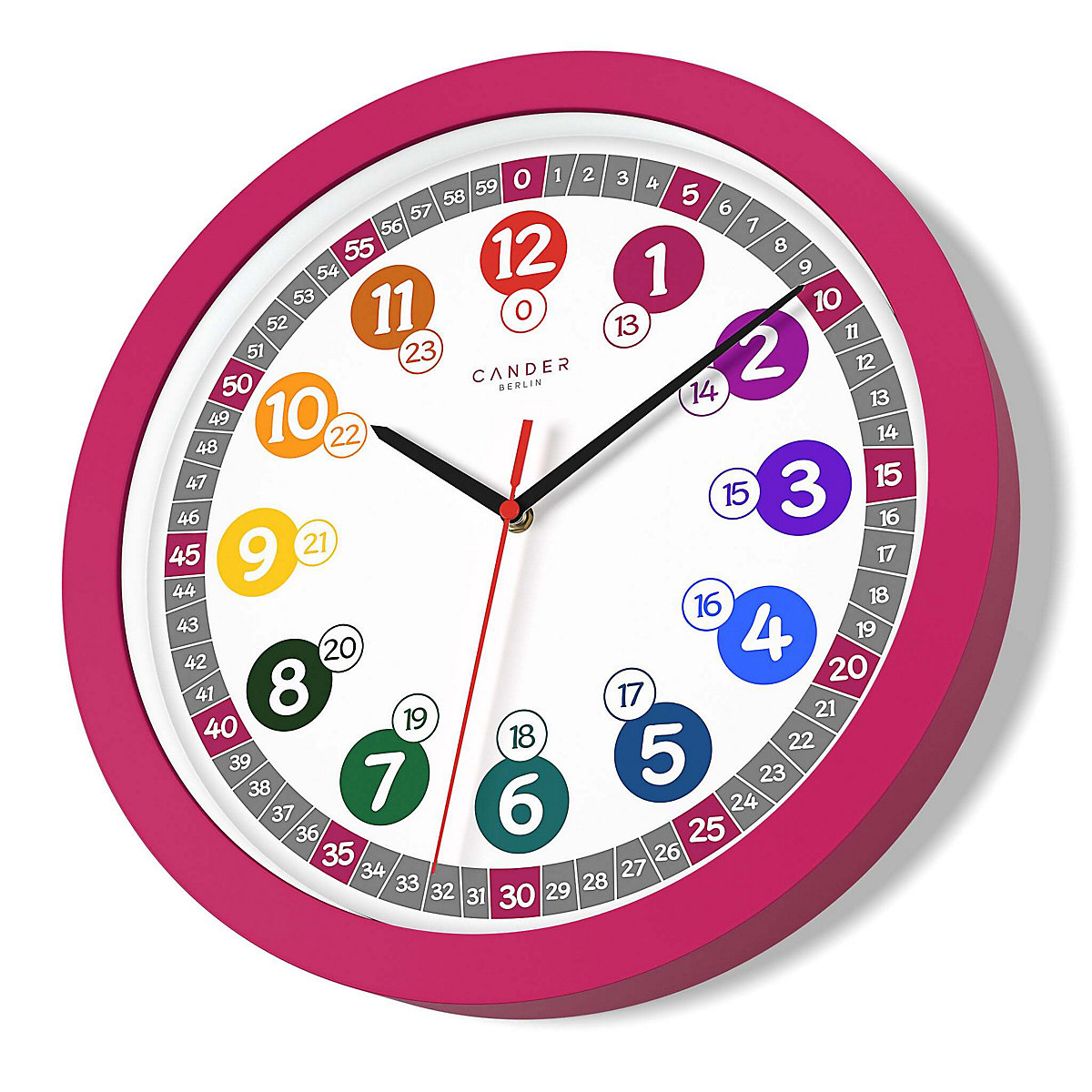 Lautlose Wanduhr
