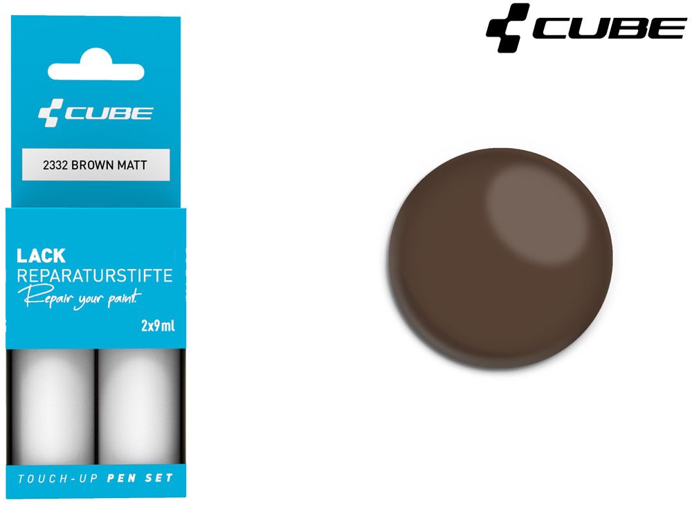 Cube Lackreparaturstift Set BROWN matt kaufen | Bike-Discount