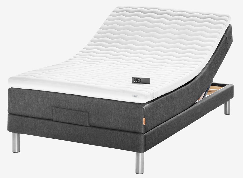 JOSELVA GE40 gull Justerbar seng 140x200 JOSELVA GE40 grå-40 lateks