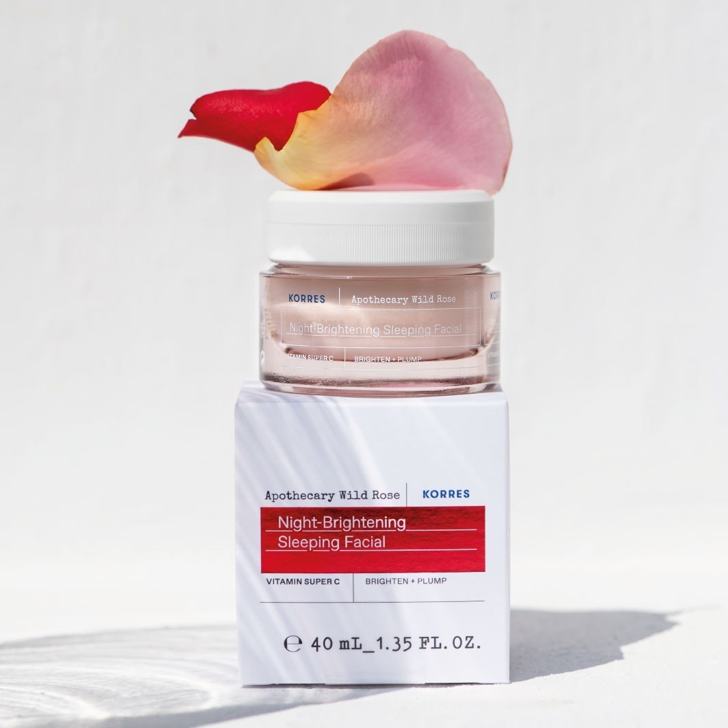KORRES Crème de Nuit Eclat Rose Sauvage