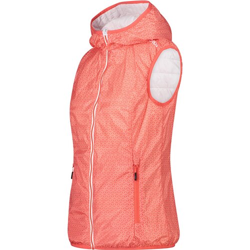 DAMEN WESTE WOMAN REVERSE VEST FIX HOOD
