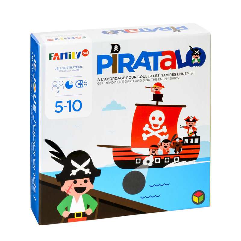 Jeu de bataille navale Piratalo Oxybul