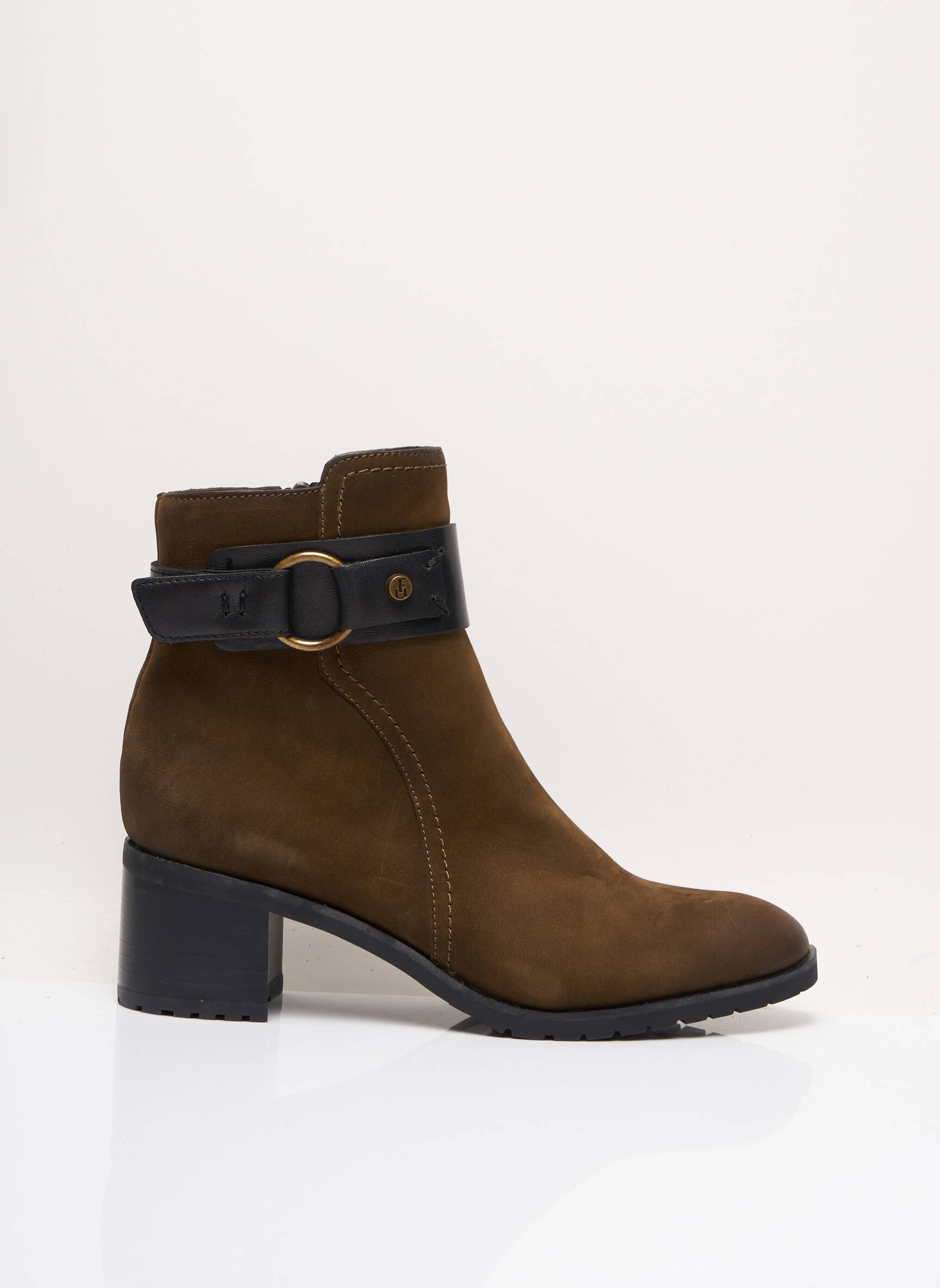 Fugitive By Francesco Rossi Bottines Femme couleur vert