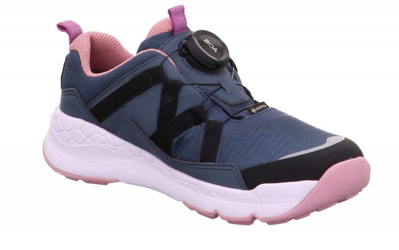 FREE RIDE - Blau/RosaSneaker low mit BOA® Drehverschluss