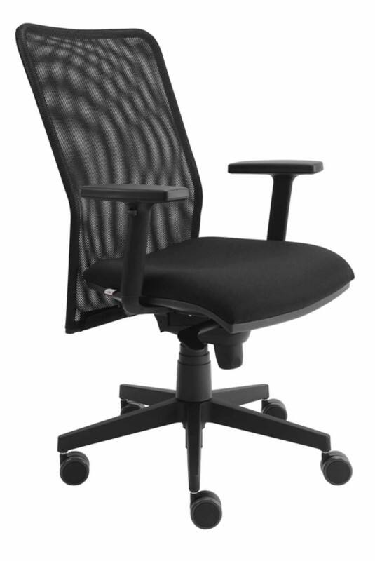 Hammerbacher Drehstuhl VSDS2 Netz Schwarz