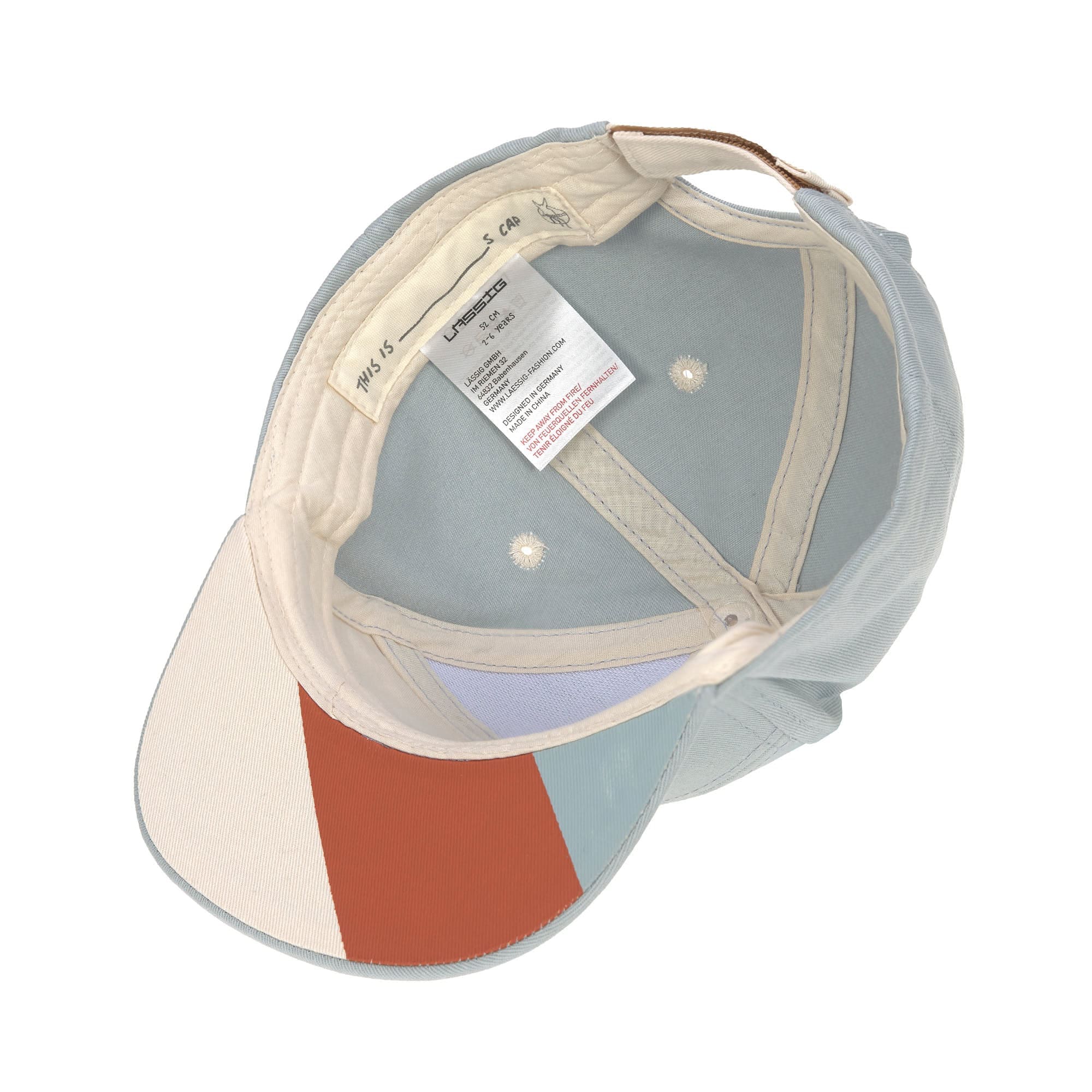 Kinder Cap - Little Gang, Rainbow Hellblau