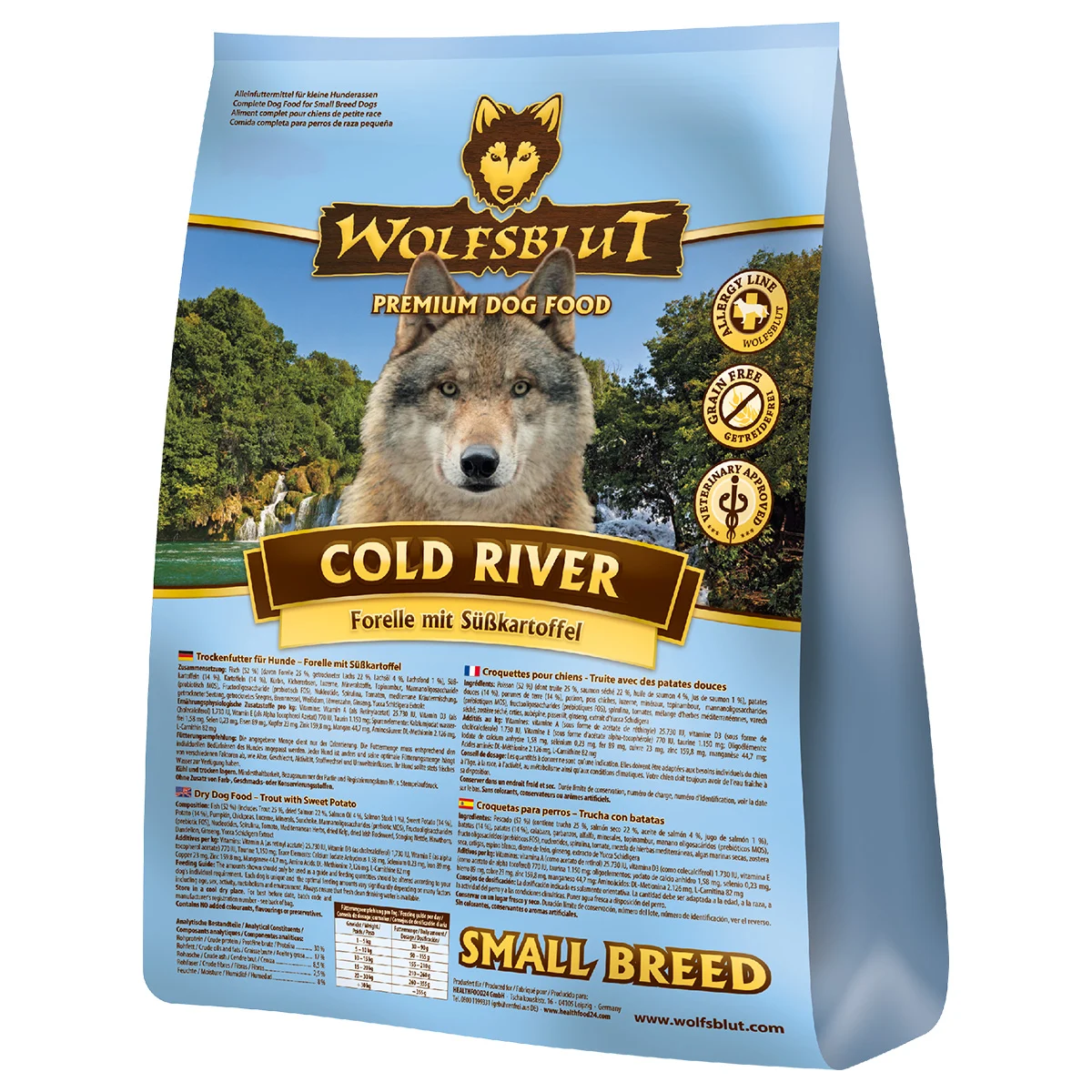 Wolfsblut Cold River Small Breed günstig kaufen bei ZooRoyal