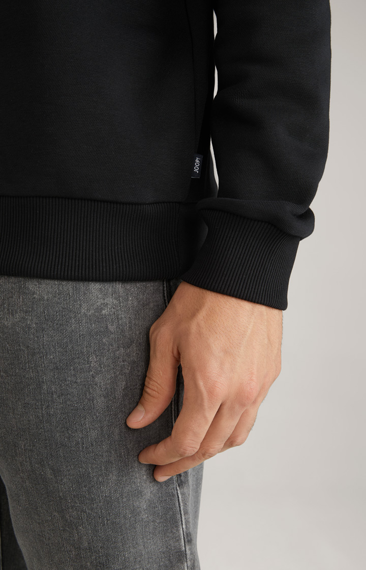 Sweatshirt Theseus in Schwarz