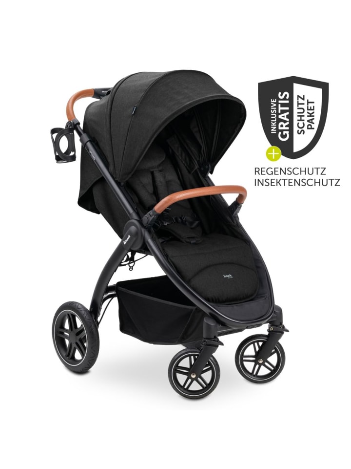 Hauck Buggy & Sportwagen UpTown Black (mit Liegefunktion in schwarz günstig kaufen onesize