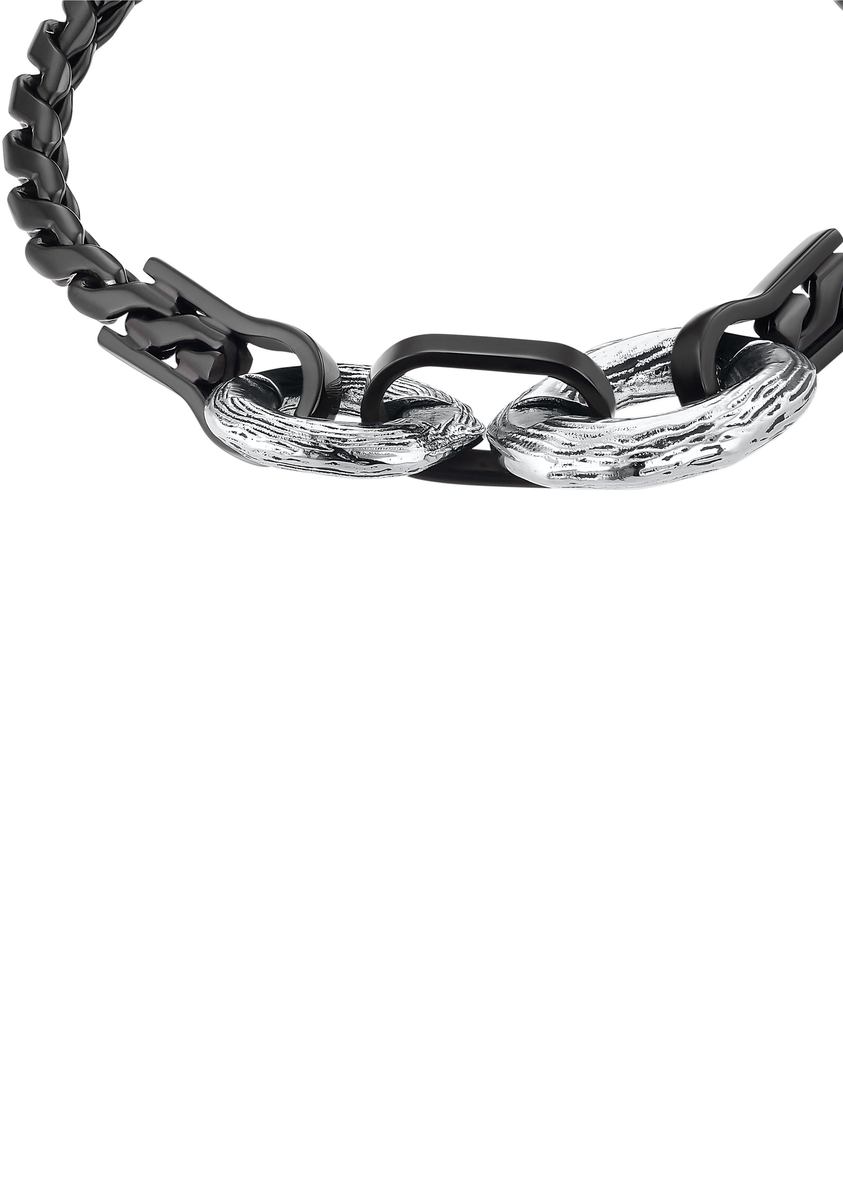 Bicolor-Armband aus Edelstahl  6009031-00B0