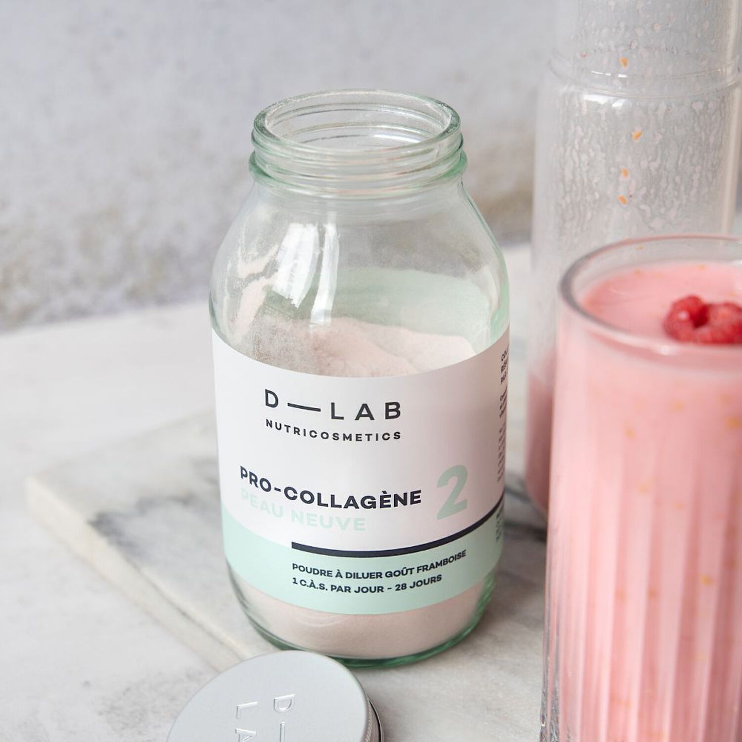 d-lab nutricosmetics Pro-Collagène Complément Alimentaire - Peau neuve 1 Mois