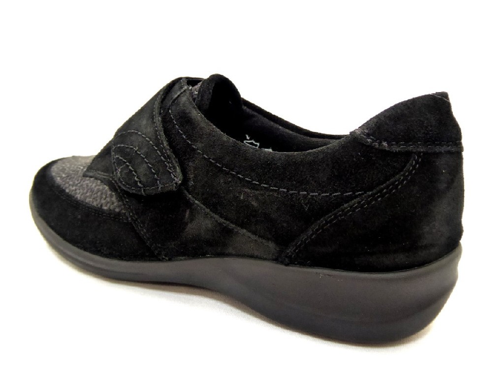 WALDLÄUFER Sportliche Slipper schwarz M Milu