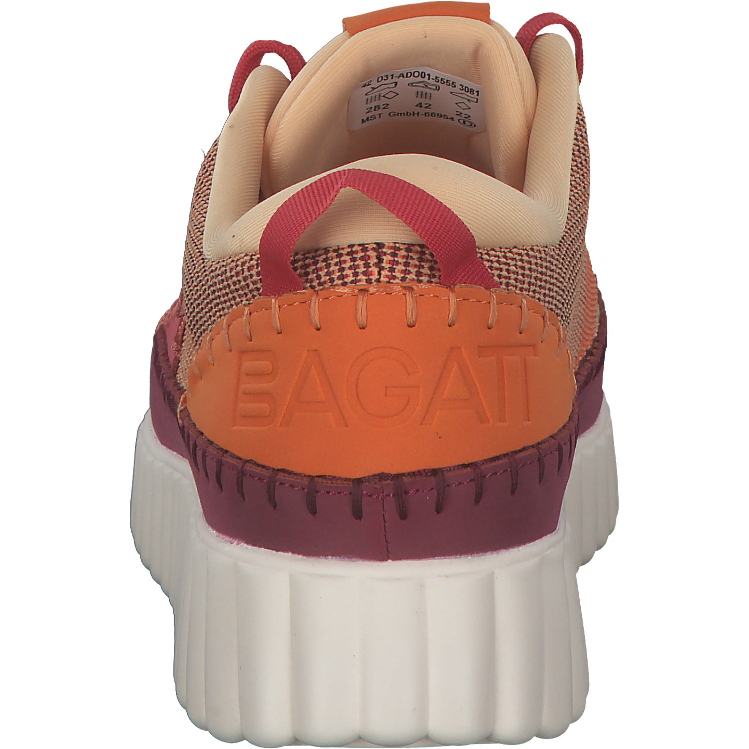Bagatt Candice ADO01, Sneakers Low, Damen, rot multi