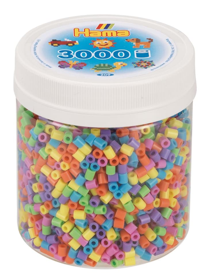 Hama Dose Midi-Bügelperlen Pastell in bunt günstig kaufen onesize