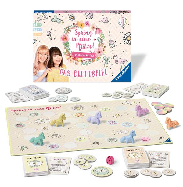 Spring in eine Pfütze - Das Brettspiel