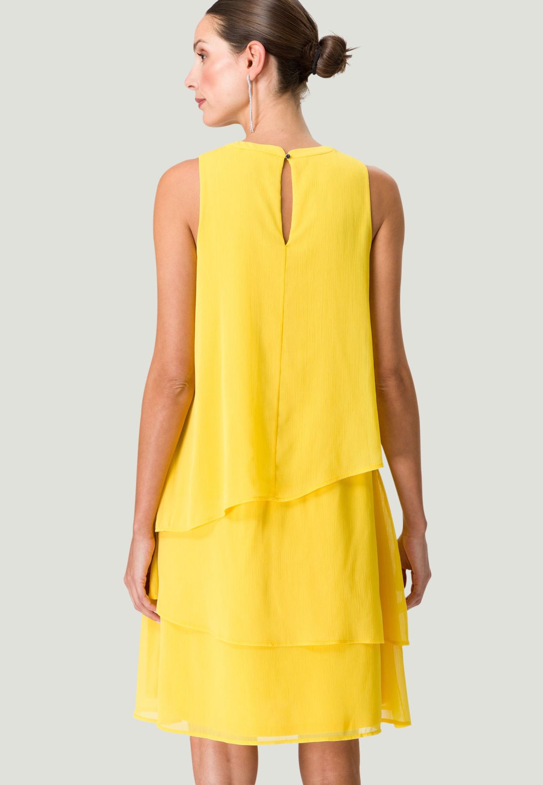 Stufenkleid mit Lagen Look