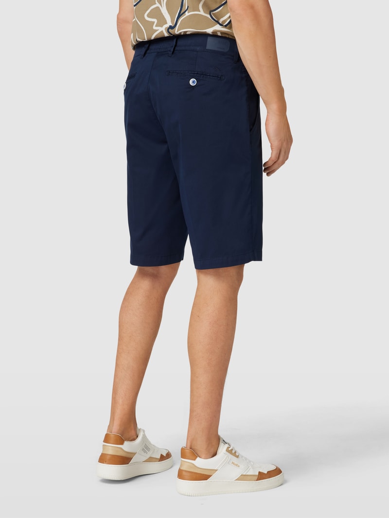 Bermudas mit französischen Eingrifftaschen Modell 'Bozen' in marineblau
