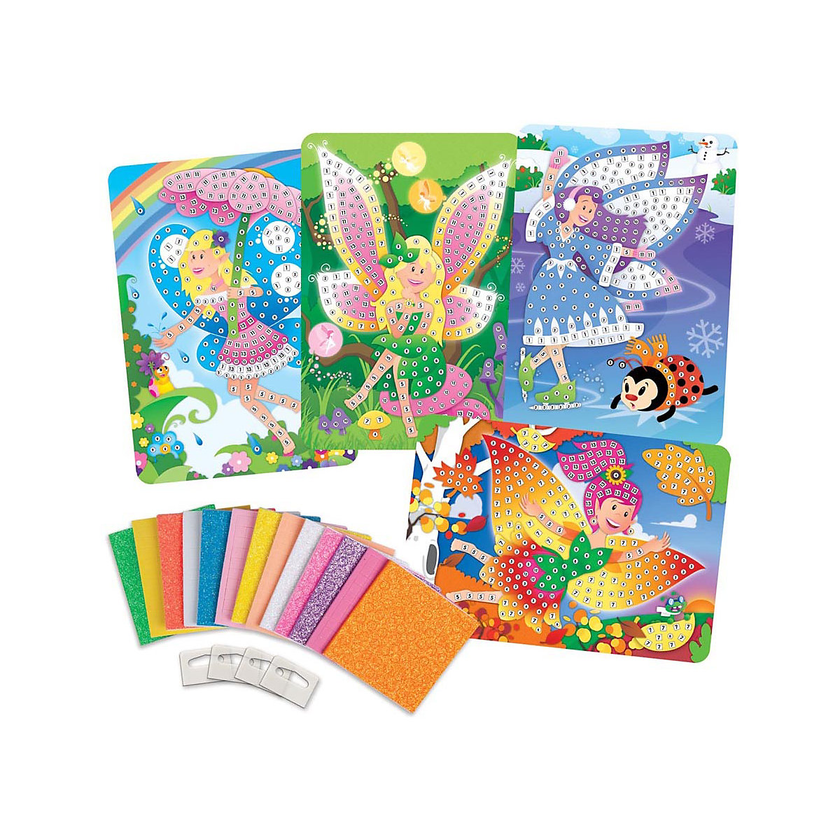Sticky Mosaics Funkelnde Bilder Fee