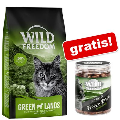 2 kg Wild Freedom Trockenfutter + Snacks 