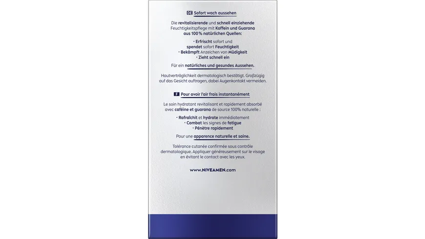 NIVEA MEN Active Energy Gesichtspflege Creme 50 ml