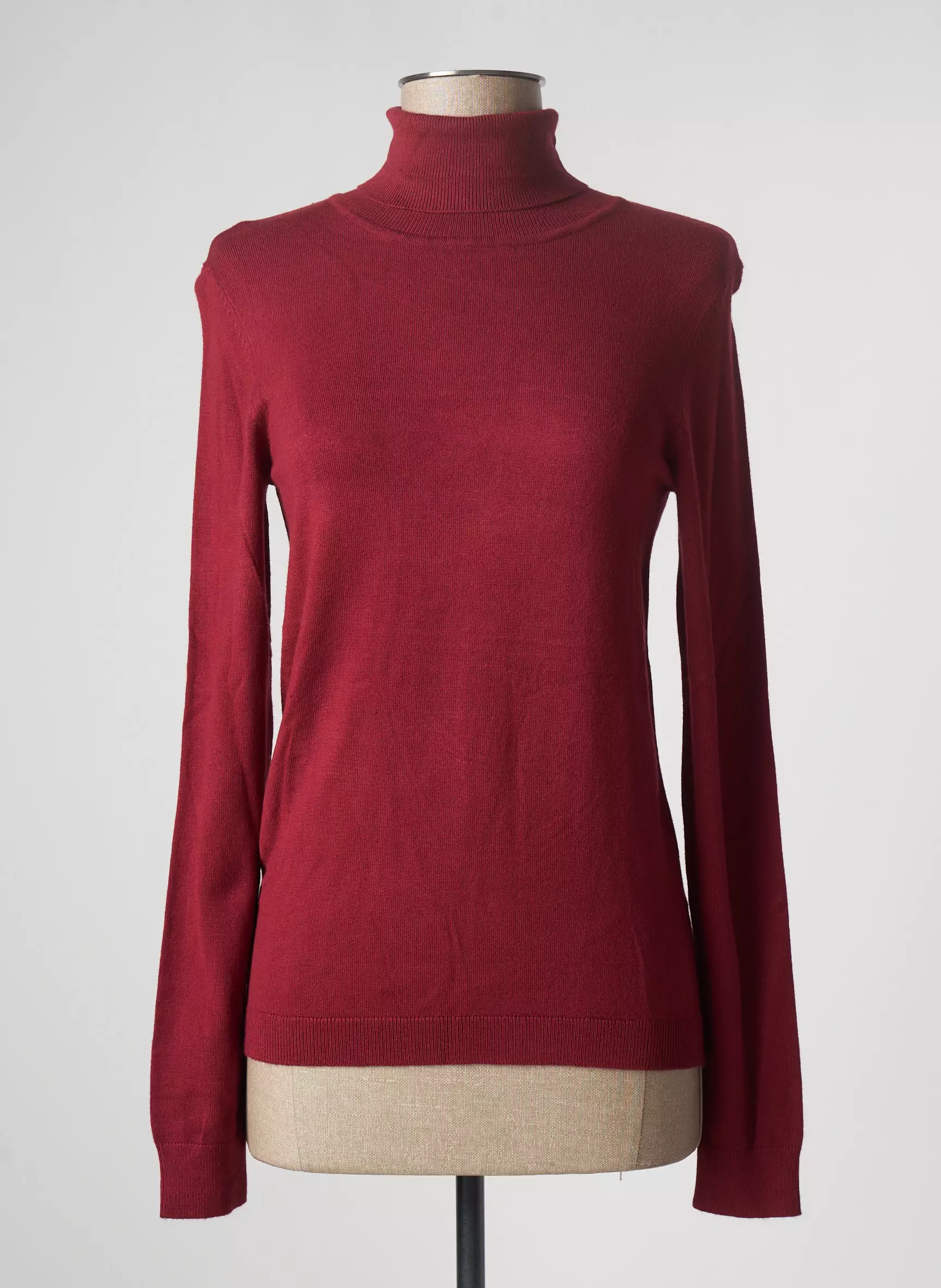 Sinsay Cols Roules Femme couleur rouge