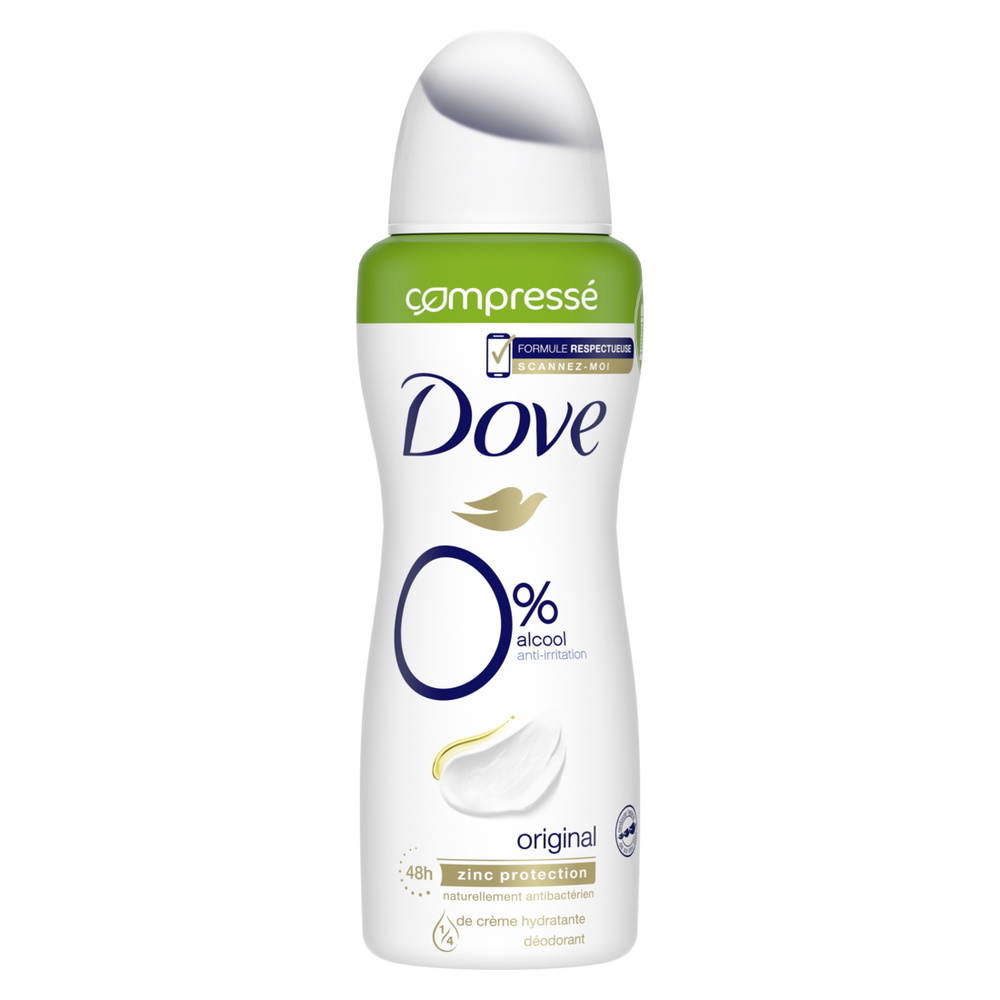dove DOVE Déodorant  0% Original 100ml Deodorant