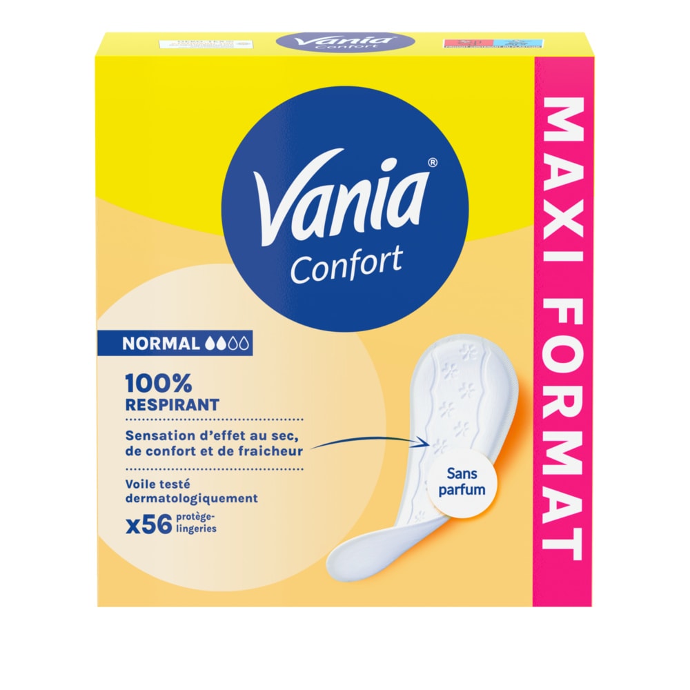 vania VANIA PROTEGE-SLIPS CONFORT SANS PARFUMX56 Protège-slip