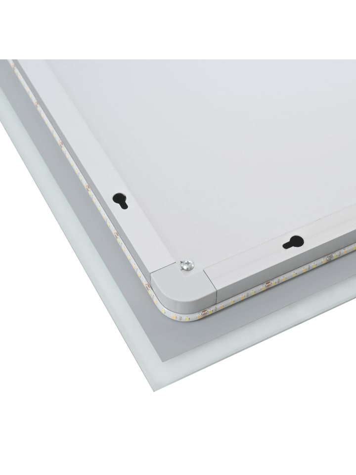 pro.tec LED-Badezimmerspiegel Lizzano in Weiß (H)70cm (B)50cm günstig kaufen onesize