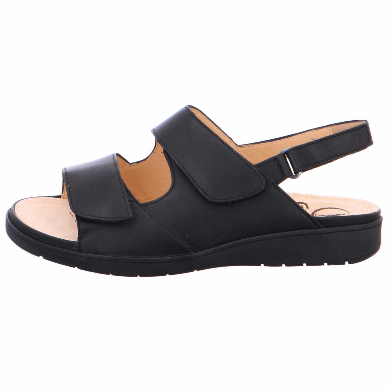 GANTER Komfort Sandalen schwarz