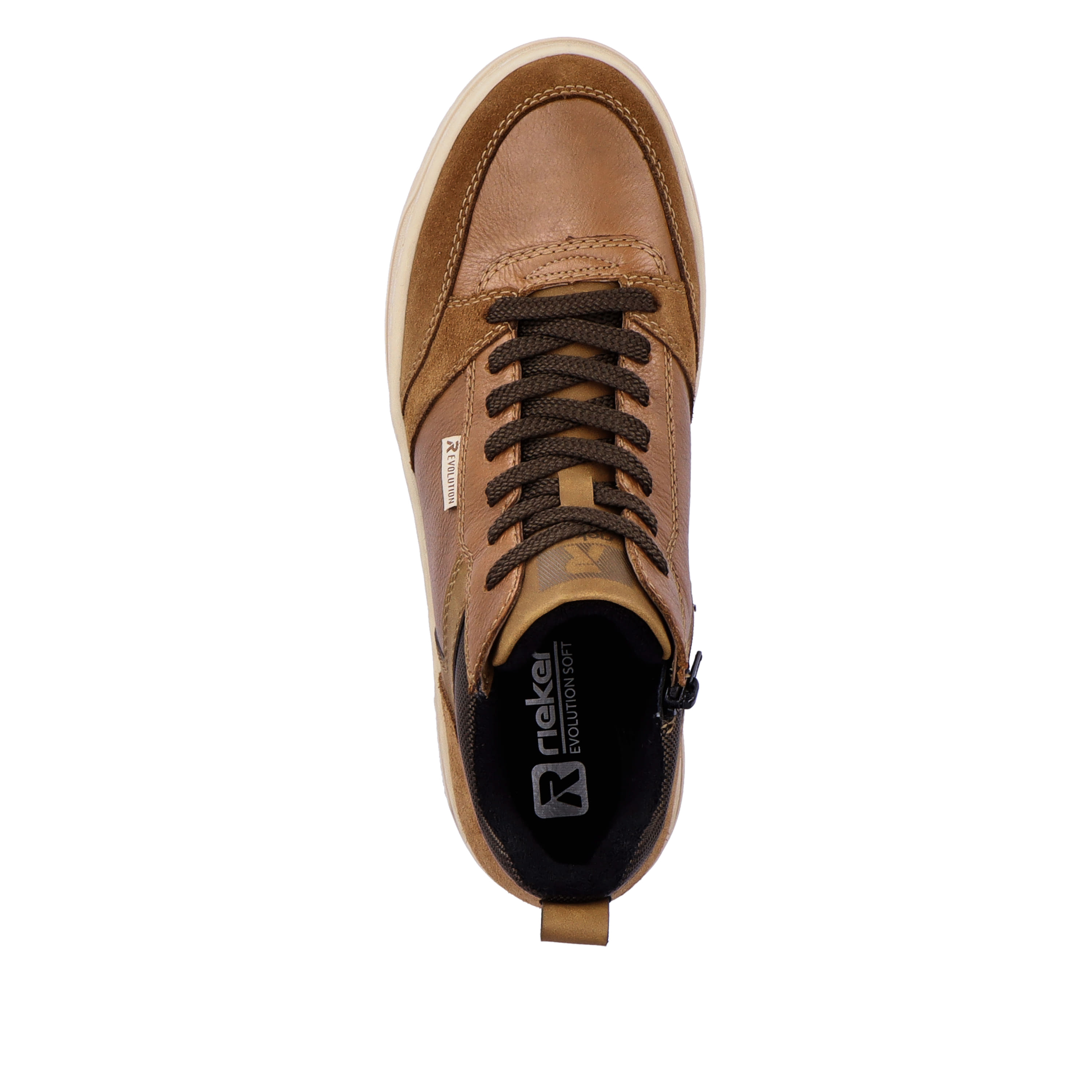 Rieker Herren Sneaker High caramel brown