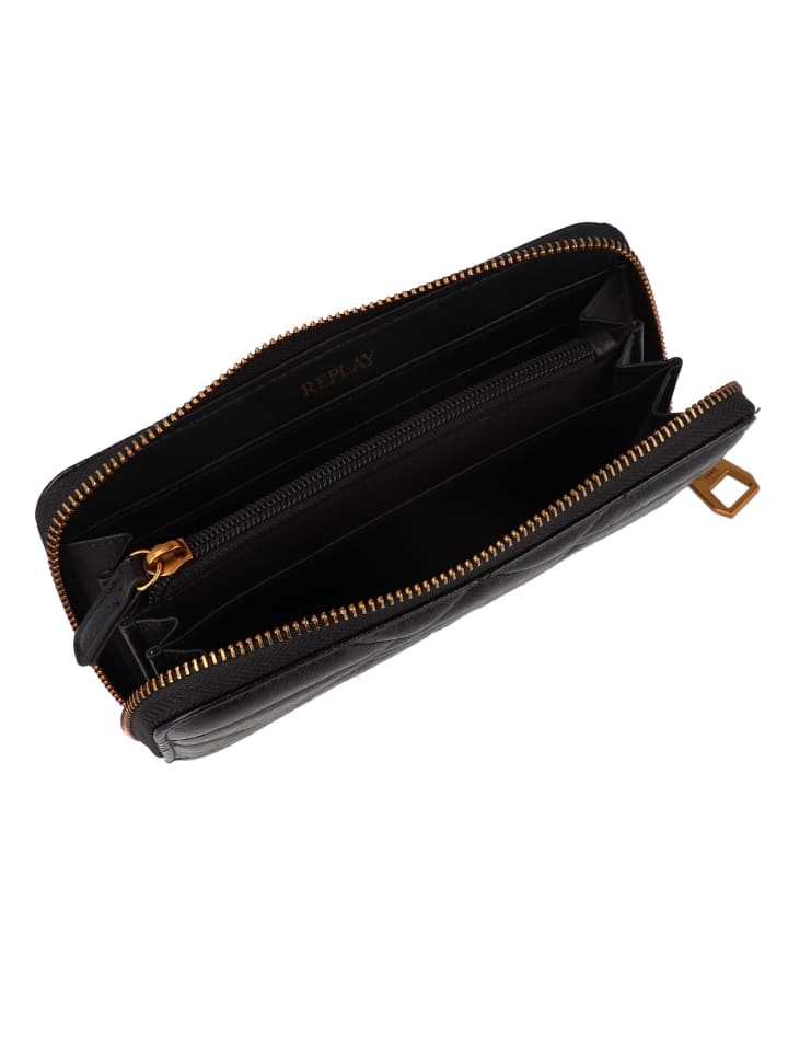 Replay Geldbörse 20 cm in black günstig kaufen onesize