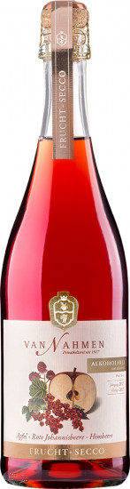 Frucht-Secco Apfel-Rote Johannisbeere Himbeere alkoholfrei - Obstkelterei van Nahmen