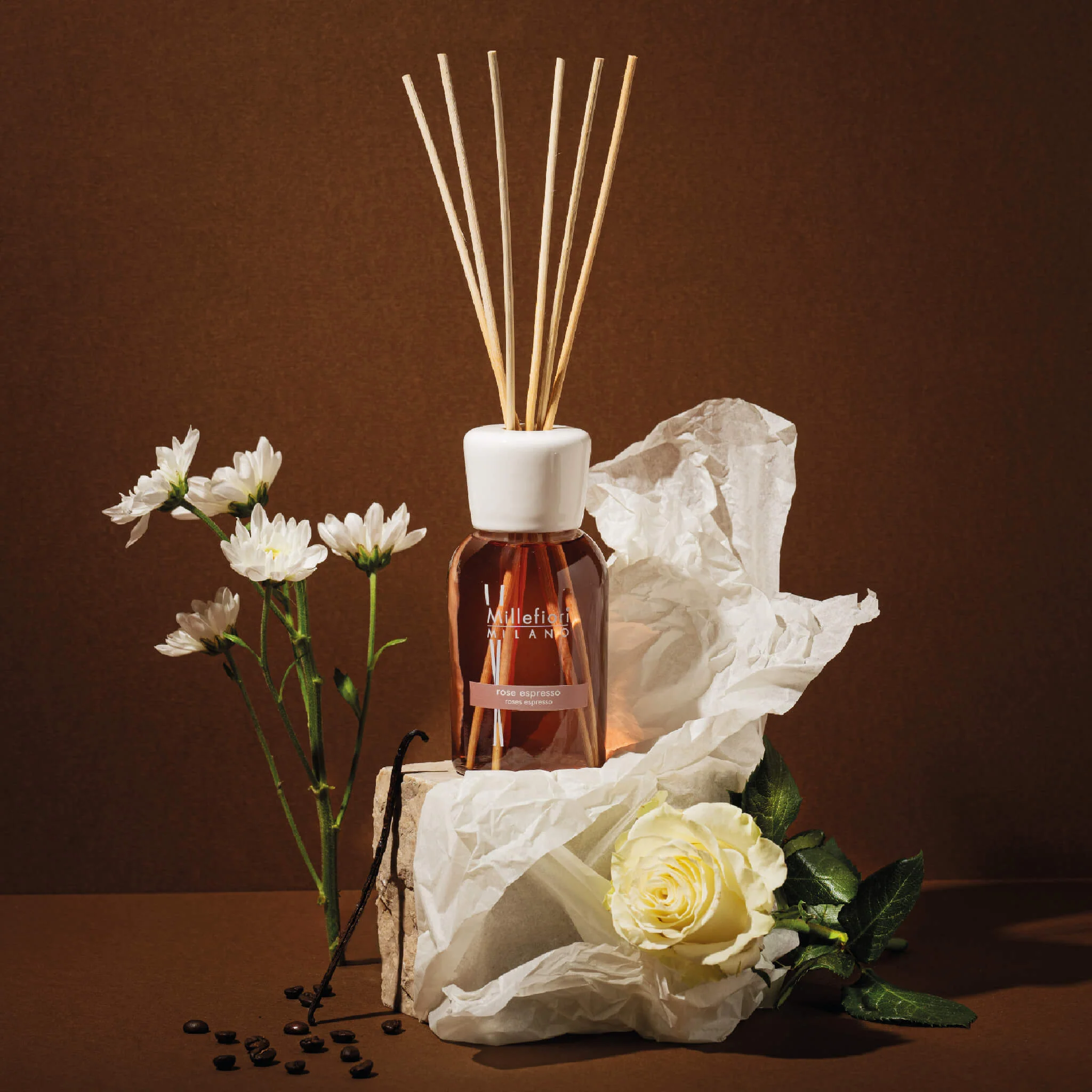 Millefiori Milano Rose Espresso - Difusor de fragancias