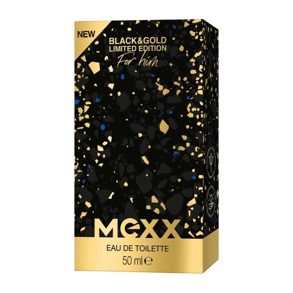 Mexx Black Man Limited Edition Black&Gold Eau de Toilette Spray Parfum