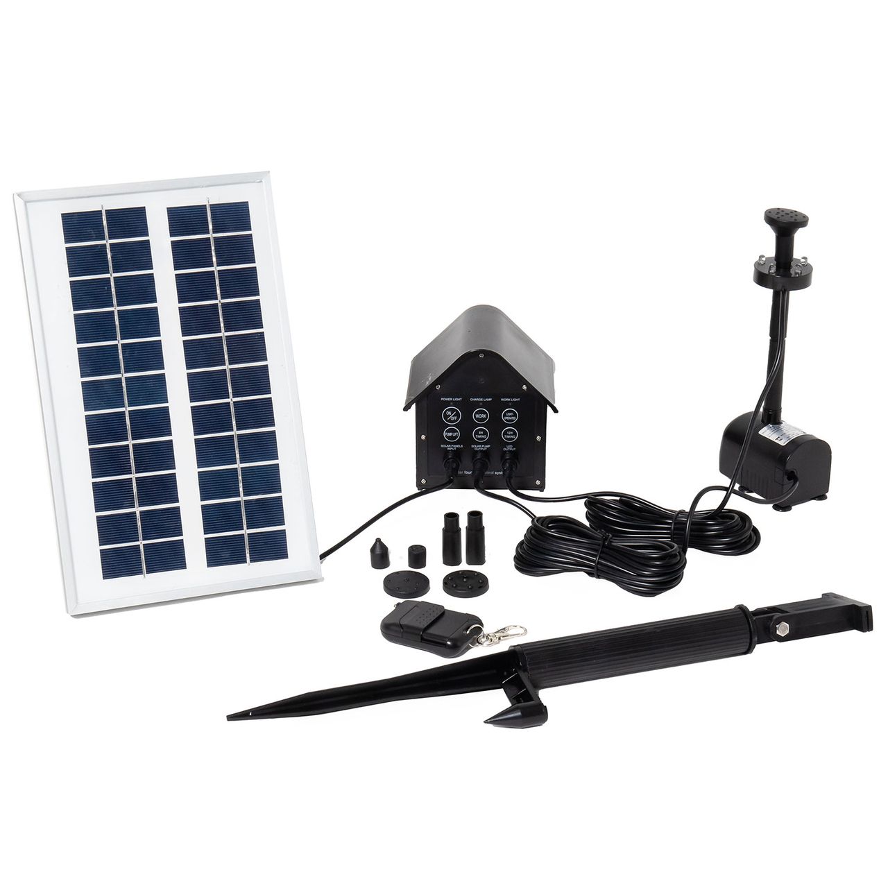 T.I.P. T.I.P Solar-Schwimminsel / Solar-Teichpumpen-Sets SPS 250/6 (Solarset 6 V)