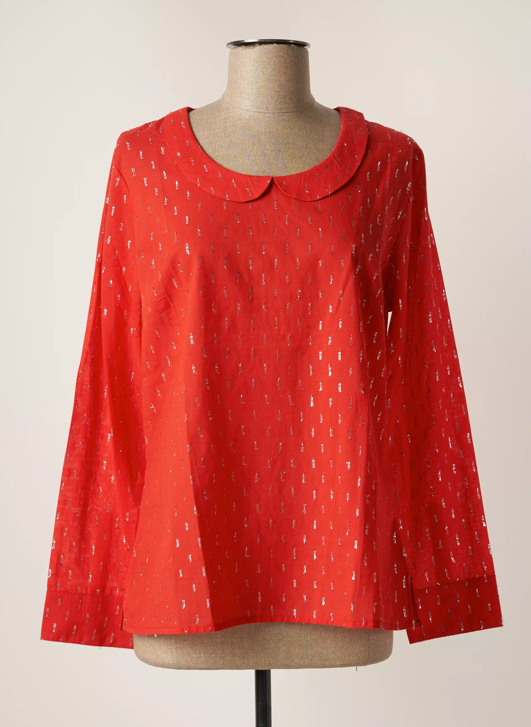 La Fiancee Du Mekong Blouses Femme couleur orange