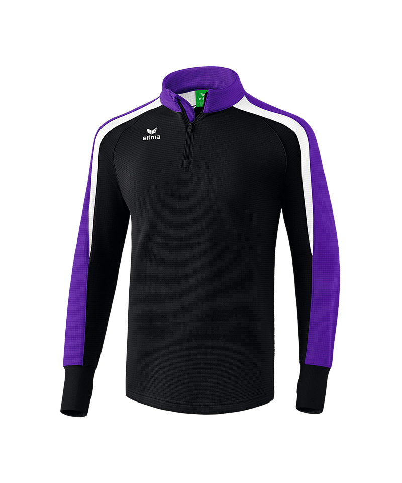 Erima Liga 2.0 Ziptop Schwarz Lila Weiss