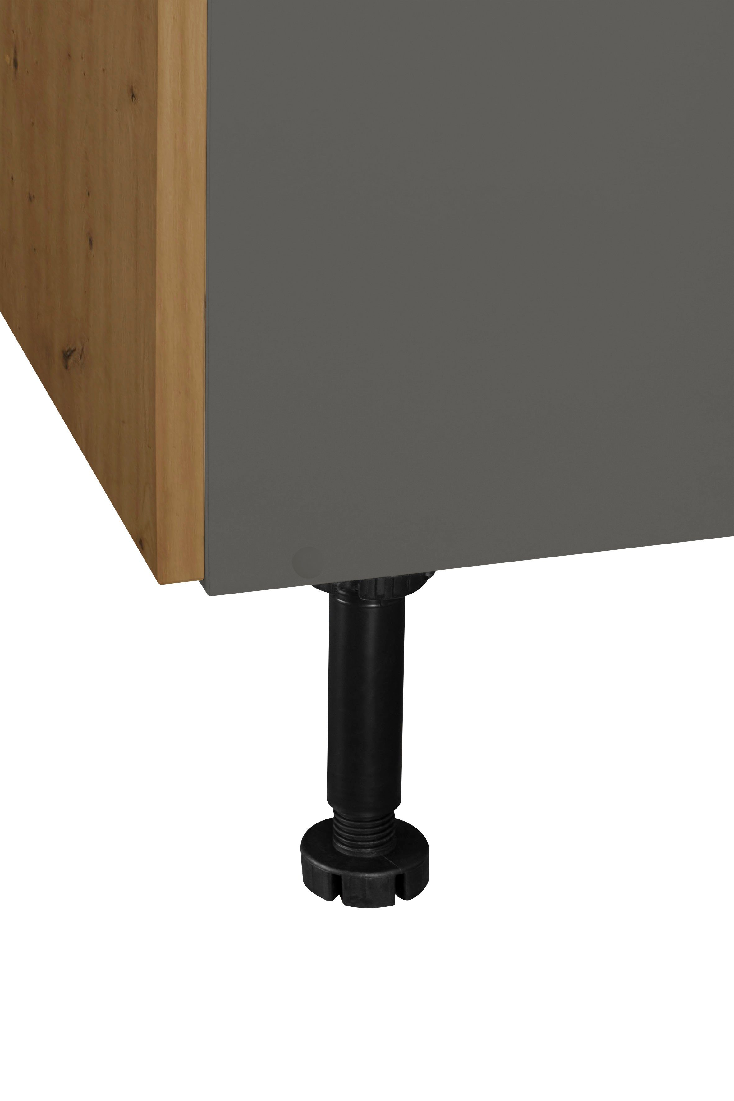RESPEKTA Küchenzeile Safado aus der Serie Marleen, hochwertige Ausstattung wie Soft Close Funktion, Breite 280 cm