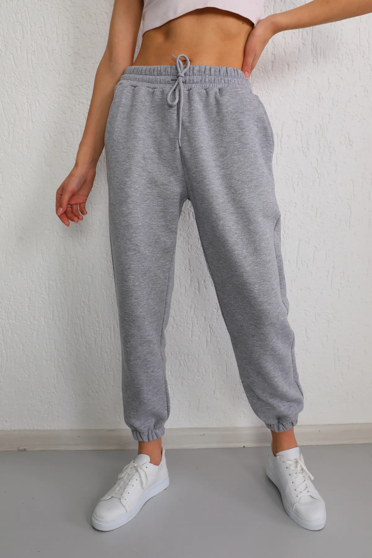 BİKELİFE  Jogginghose - Grau - Jogger