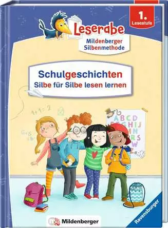 Leserabe - Sonderausgaben: Schulgeschichten - Silbe für Silbe lesen lernen