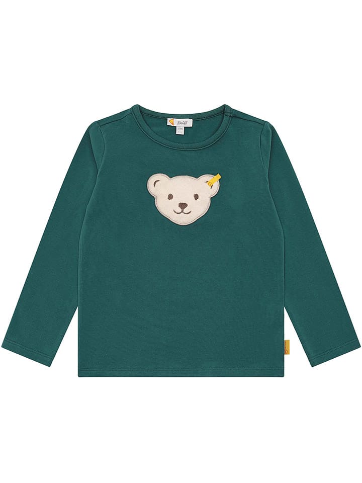 Steiff Longsleeve in Dunkelgrün günstig kaufen