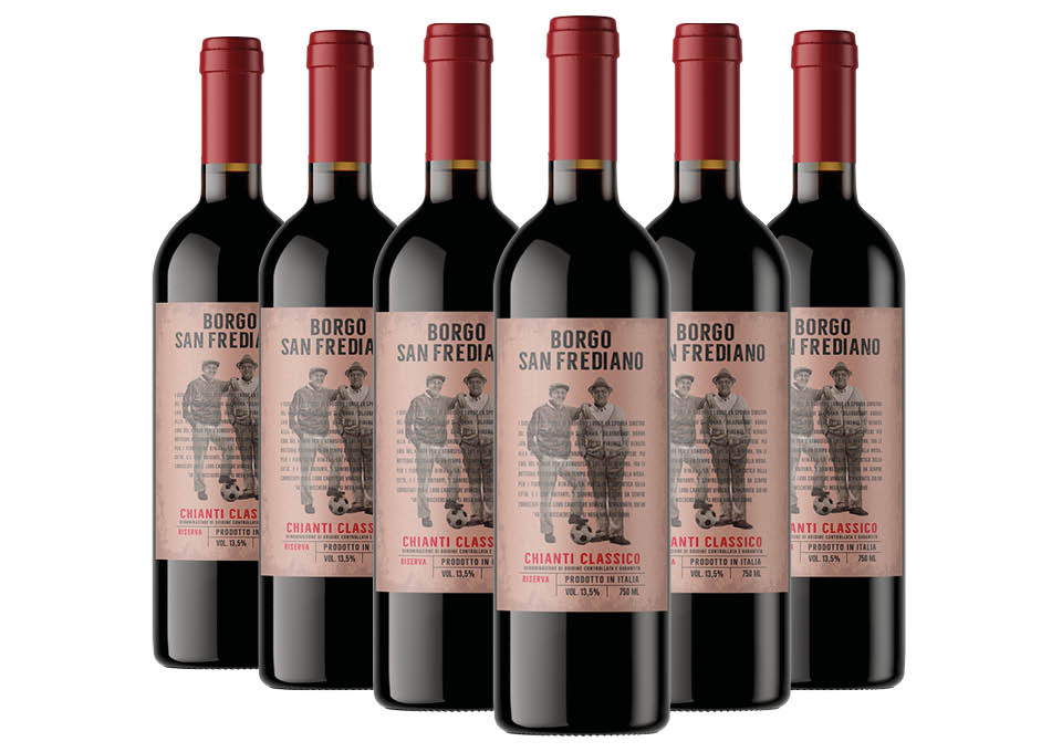 Chianti Classico DOCG Riserva 2019 Borgo San Frediano 6 bouteilles de 0,75 ℓ