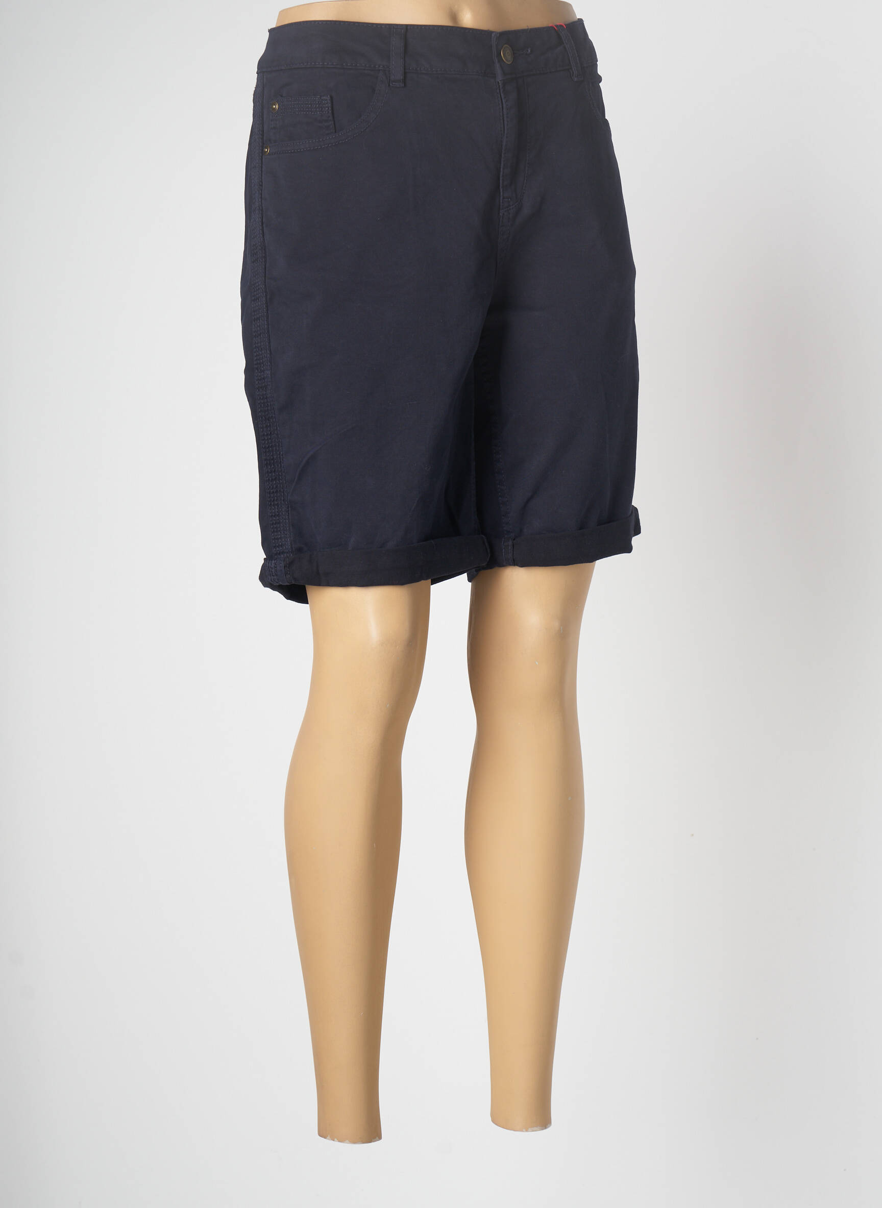 S Oliver Bermudas Femme couleur bleu