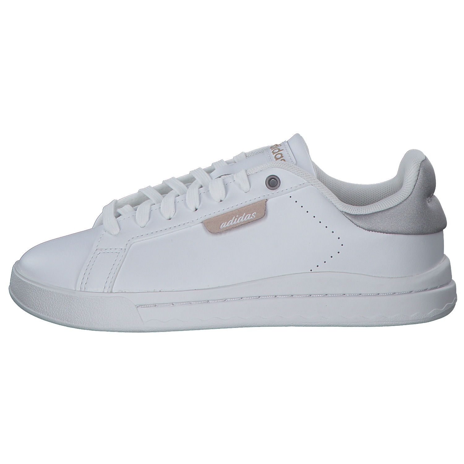 Adidas Court Silk, Sneakers Low, Damen, white/taupe met