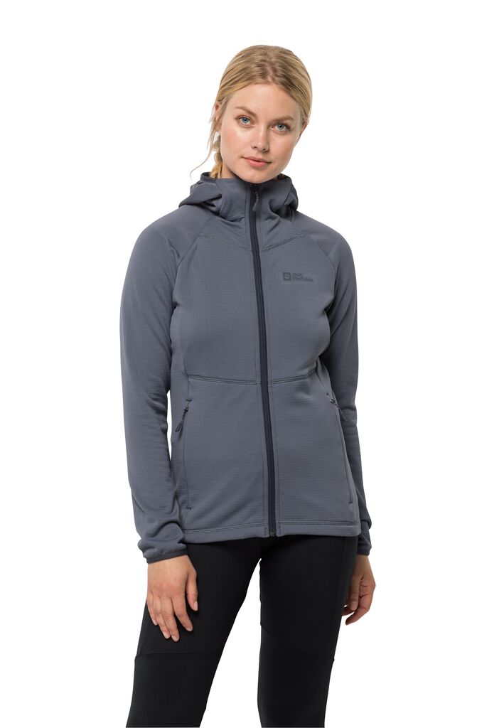 KOLBENBERG HOODED FZ W Fleecejacke Damen