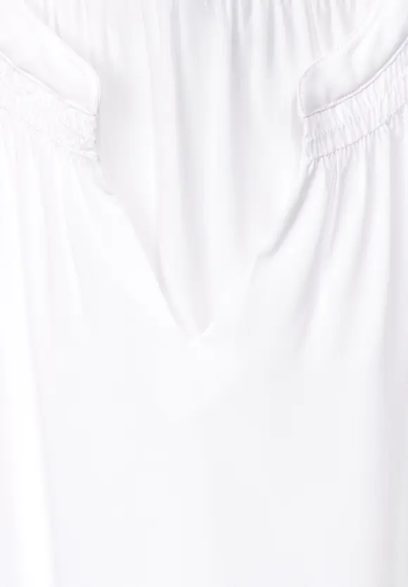 Street One Viskosebluse mit Elastiksaum